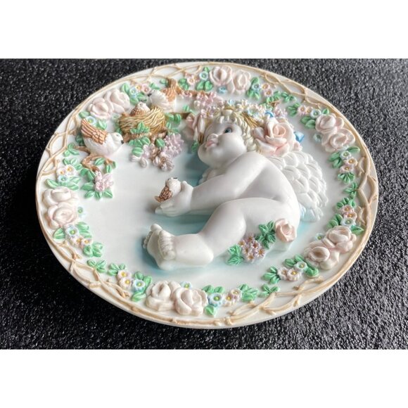 Heavens Little Helper Plate 1995 Dreamsicles Sculptural Special Friends 2846B - Picture 4 of 14